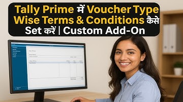 Set Voucher-wise Terms & Conditions in Tally | Tally Prime Customization Add-On
