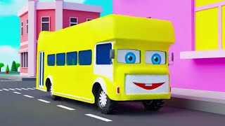Wheels on the Bus | Baby Shark Bus| In The Bus | Nursery Rhymes & Songs Collection Kids USA