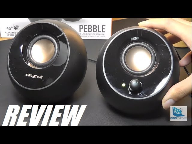 Tech Review - Creative Pebble V3 Artisan Edition Speakers - techbuzzireland