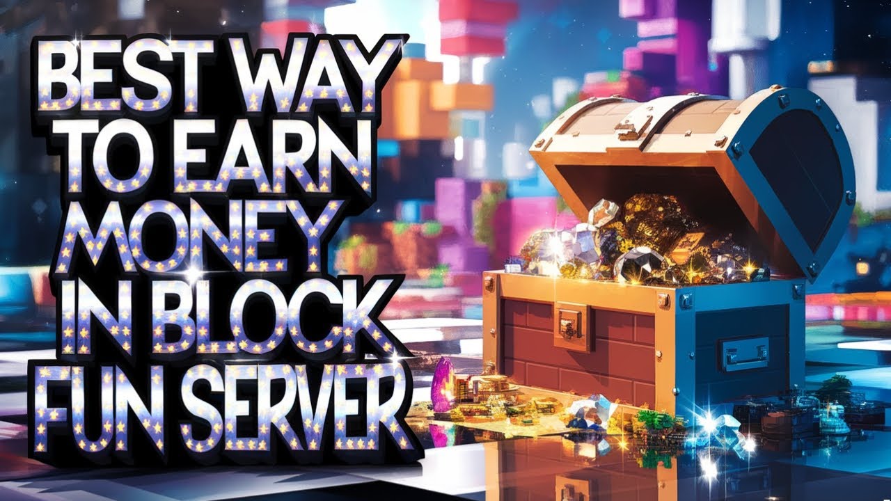 The Best Way To Earn Money In Block Fun Server !!! - YouTube