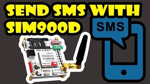 Send SMS with Sim900D in Proteus ISIS