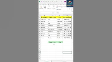 How to Use Unique Function in Excel 🔥#shortsvideo #excel #spreadsheetmagic #exceltips #tricks