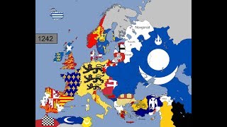 Europe: Timeline of National Flags: Part 8