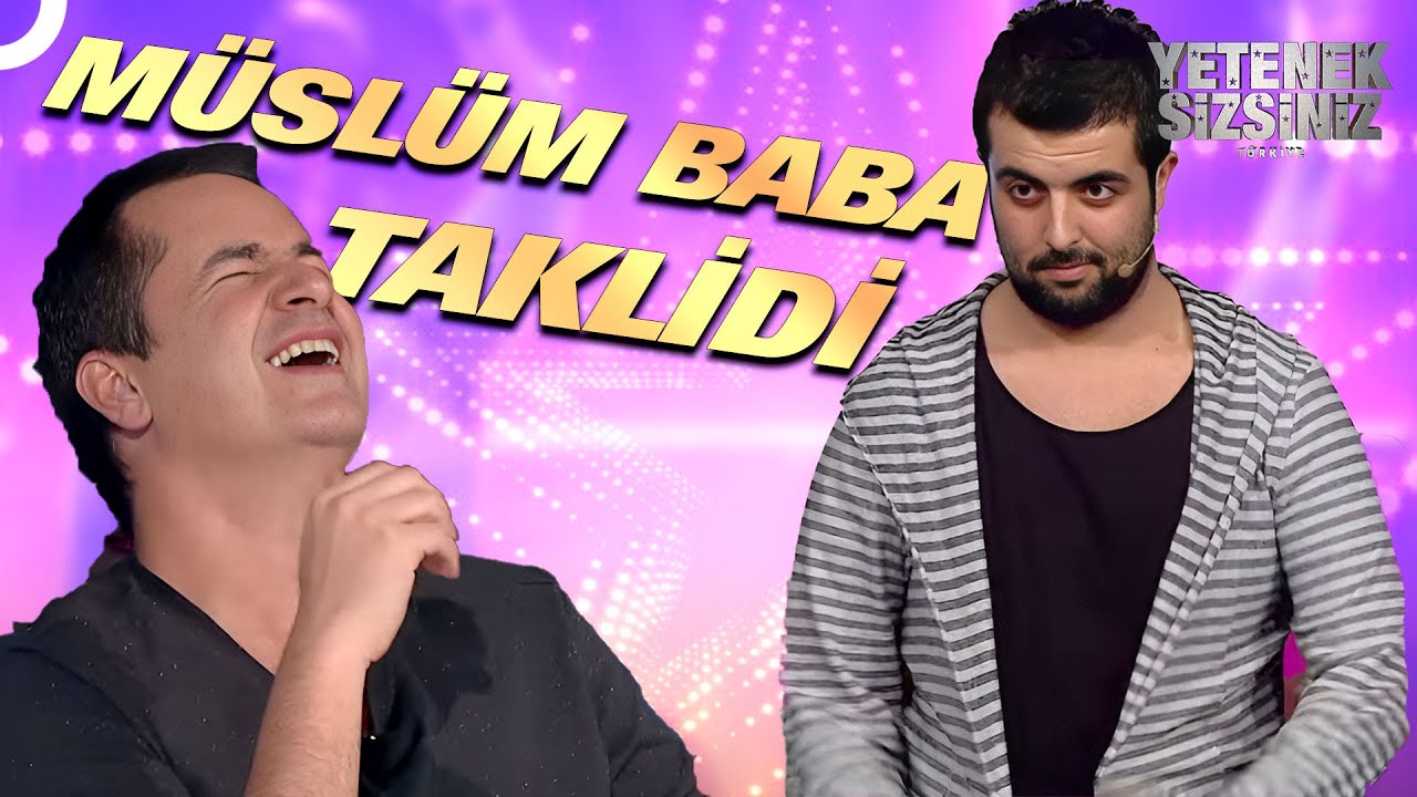 ⁣Müslüm Gürses Taklidi İzleyenleri Kahkahalara Boğdu | Yetenek Sizsiniz Türkiye