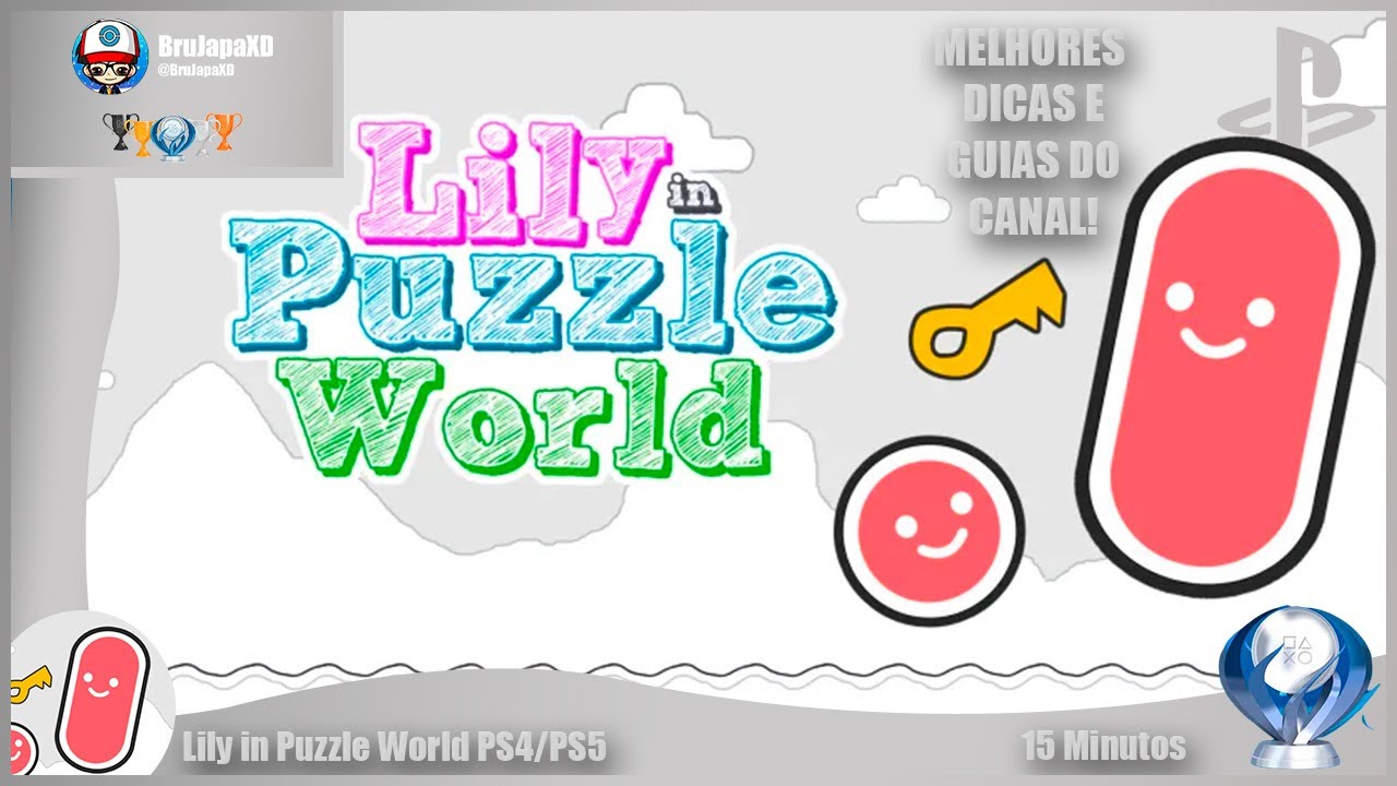 Lily in Puzzle World PS4/PS5(15 Minutos)Guia de Platina 100%
