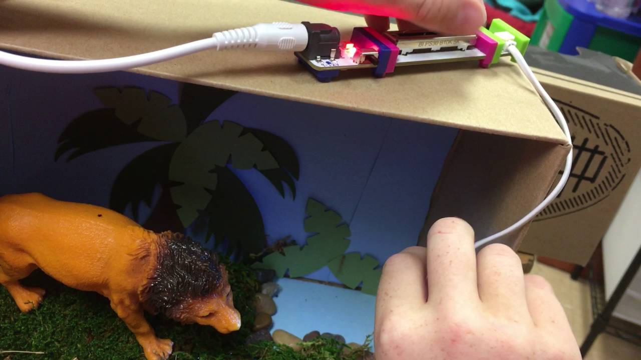 LittleBits Habitat Design Chalenge:  Day and Night