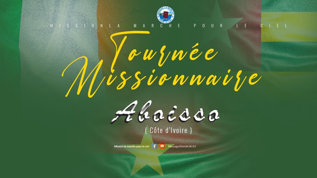 Tournée missionnaire  Aboisso  ( Côte d'Ivoir ) Jour 2