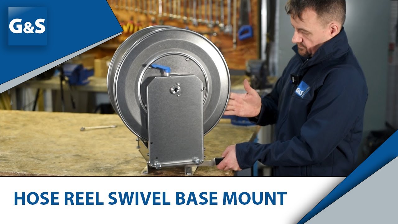 FlowJet  HOSE REEL SWIVEL BASE MOUNT