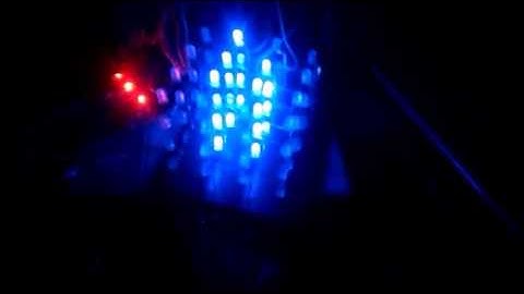 4x4x4 Led cube - The Techxperts