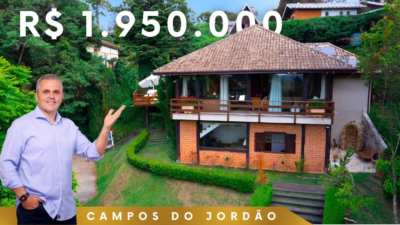 Imagine Sua Família Desfrutando Desta Vista Todos os Dias – Tour Completo em Campos do Jordão!!!