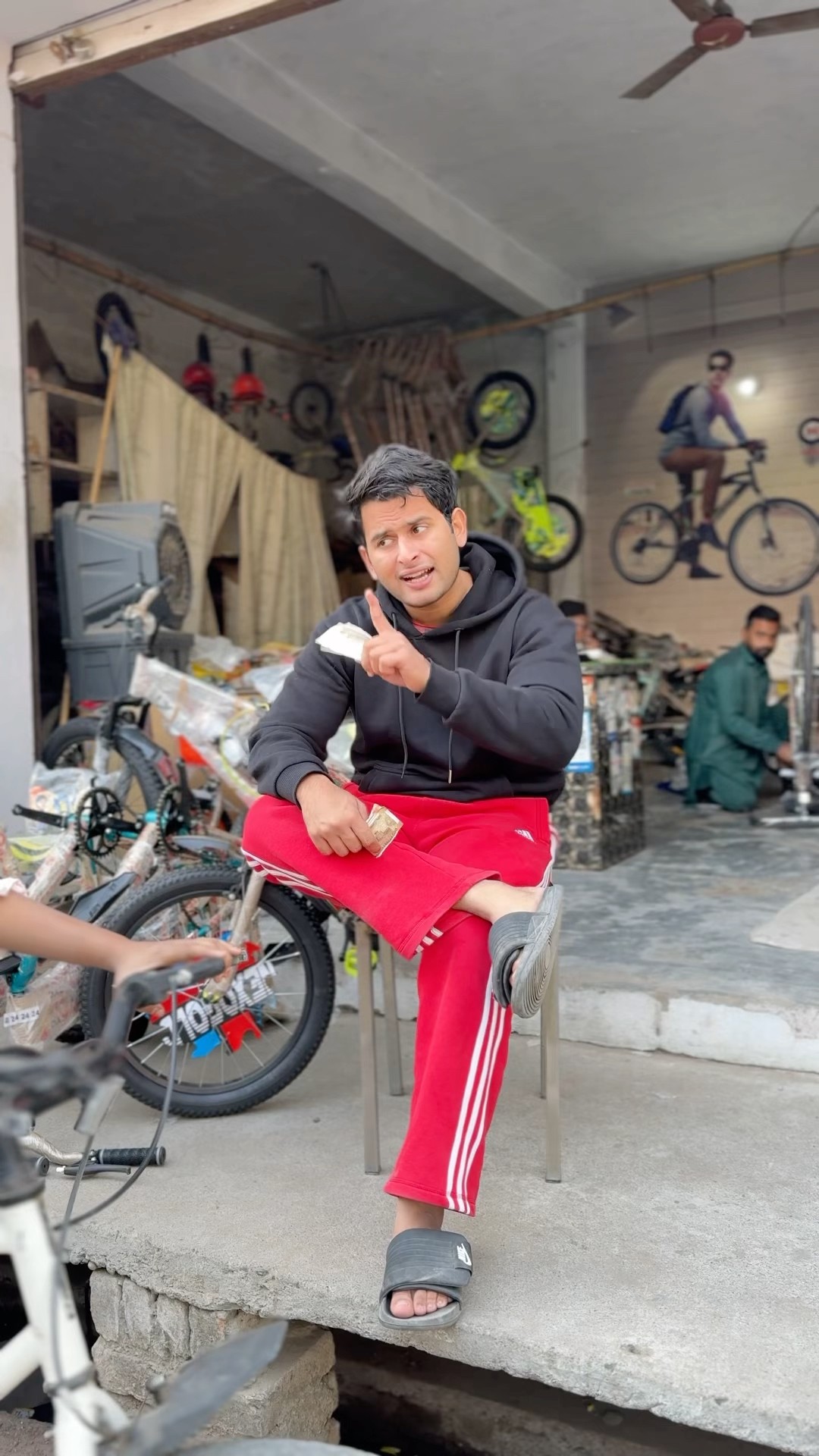 Chote bhai ki Cycle???? #trending #emotional #motivation #shorts