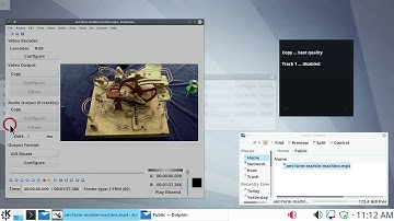 Remove audio from video in Avidemux.