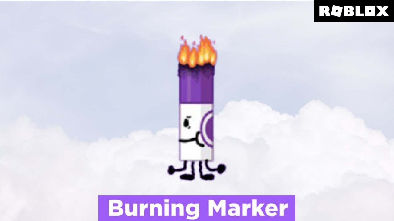 Burning Marker Find the Markers Roblox YouTube