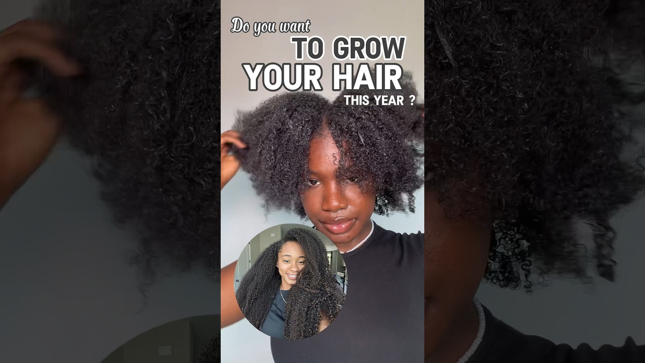 Join me on my hair growth journey this year! 🌱✨ #HairGrowthJourney