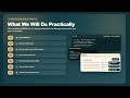 Middle of video