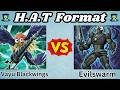 Vayu Blackwings Vs Evilswarm! | HAT Format Replay Review! | Yu-Gi-Oh! April 2014 Banlist
