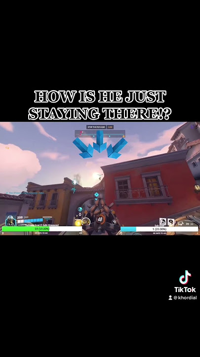 How Is He Doing That??🫣🤔 Twitch.tv/Khordial #overwatch #gaming #fyp