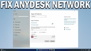 How To Fix Disconnected from the AnyDesk Network Error AnyDesk Not Connecting to Network