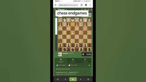 Top 10 Must-Know Chess Endgames for Every Player"  #chess#sports #boardgames