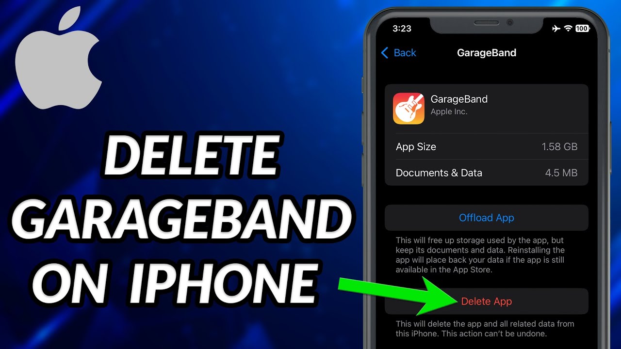 Can I Delete Garageband