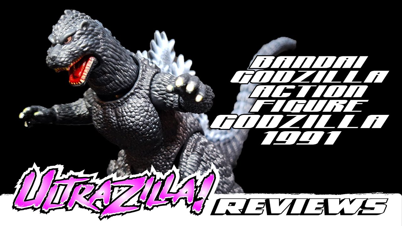 BANDAI GODZILLA ACTION FIGURE GODZILLA 1991 | Review 2429 - YouTube