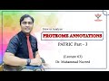 Proteome Annotations | Bacterial Genomes | PATRIC Part 3 | Lecture 63 | Dr. Muhammad Naveed