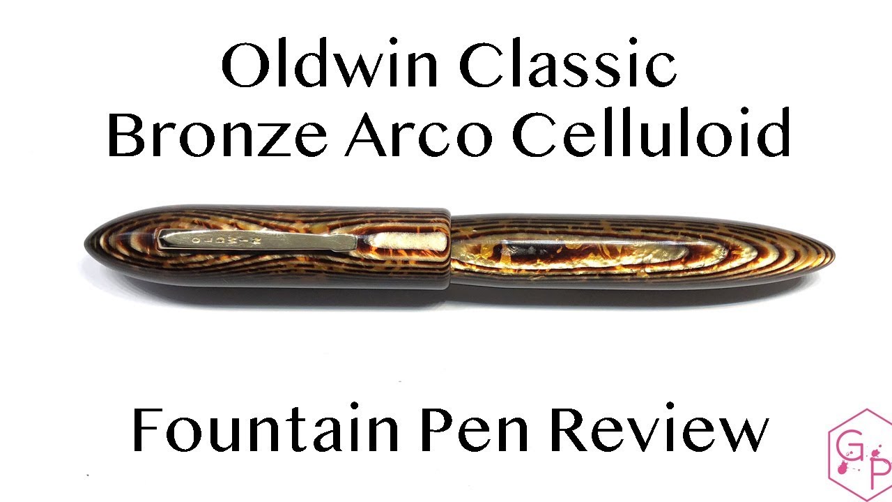 Oldwin Classic Arco Bronze Fountain Pen Review YouTube