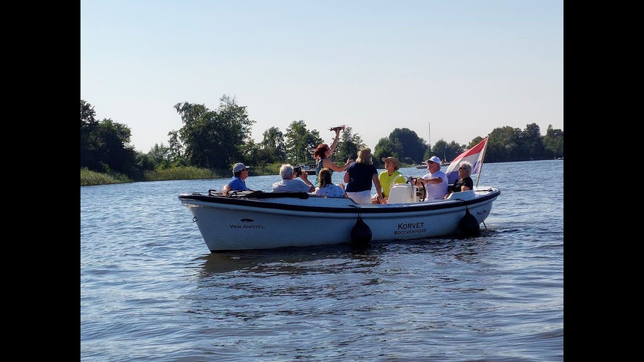 Impressie Korvet Bootverhuur Loosdrechtse plassen