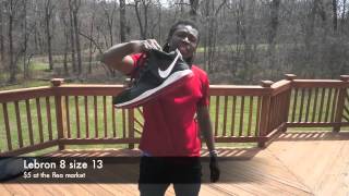 Thrift store and flea Market pick ups: Jordan 5,6,11 LeBron 10, 8 and more