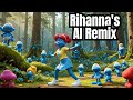 🎶 Phineas & Ferb Remix the Smurfs! | Rihanna’s Song Reimagined by AI 🤖💙