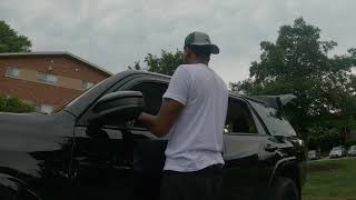 Toyota 5th gen AVS in channel window rain guard install - Part 1
