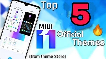 Top 5 Secret MIUI 11 official Themes from Theme store, No more Third party themes,-Xiaomi Redmi