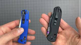 Kizer Drop Bear vs Benchmade Bugout  Two Axis/Clutch locks fight for the top EDC knife #knives