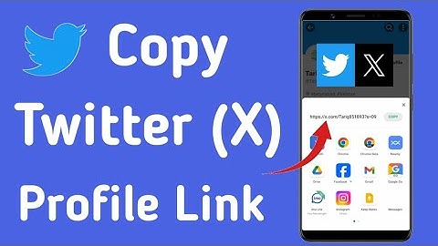 How to Copy Twitter (X) Profile Link