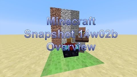 Minecraft Snapshot 14w02b Overview - Slime Blocks, New Enchanting, Villager Changes, & More!
