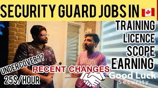Security guard Jobs & salary in 🇨🇦#canada #job #students #security