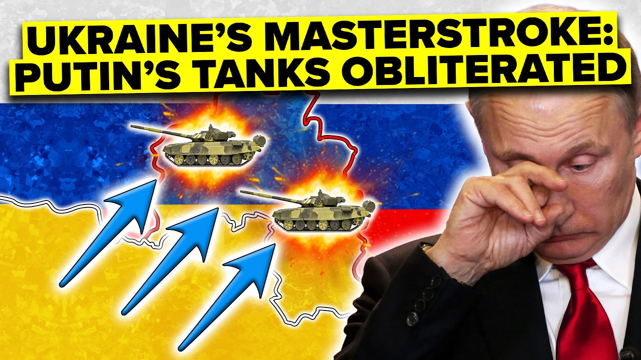 Ukraine’s Trap Springs Shut - Devastating Russian TANK Losses