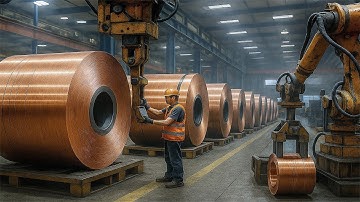 Inside World’s Largest Copper Manufacturing Factory - Billion Dollars Copper Recycling Industry