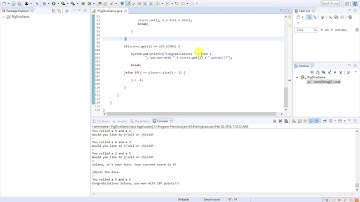 11 - Java Programming (Pig Dice Game) - Looping Through Players And Checking For Winner