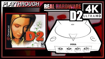 D2 (1999) | Wranker 4K Sega Dreamcast Real Hardware Longplay | Retrotink 4K
