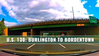 (5) US 130: SPLIT SCREEN | Driving From Burlington to Bordentown (N)
