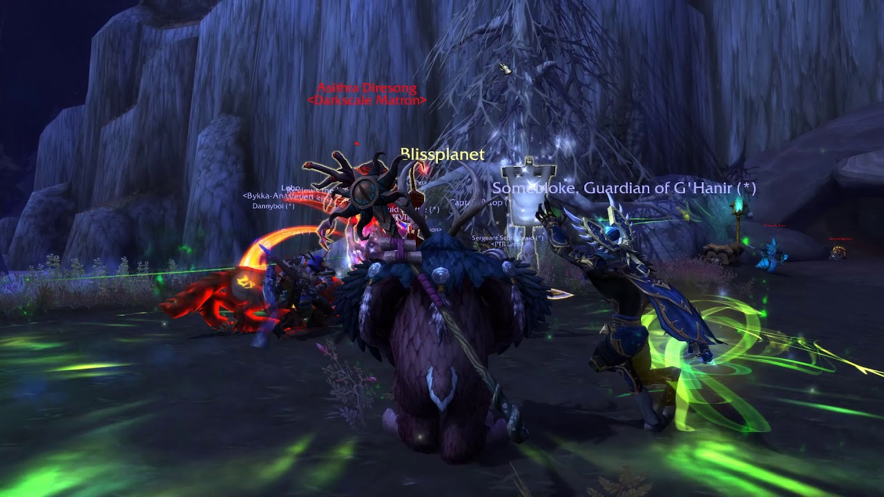 Warfront: Darkshore (Alliance Scenario) #1 | PTR 8.1