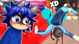 Again with the CRAZY GOAT SIMULATOR GAME xdxd 🤣 screenshot 5