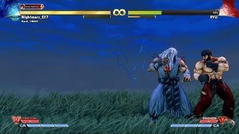 STREET FIGHTER V Kage V Trigger 1 Combo Mid Screen