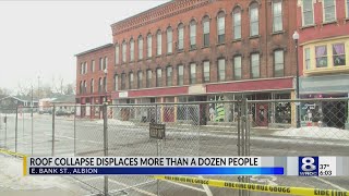 A look at the aftermath: Albion roof collapse displaced residents, shuttered businesses