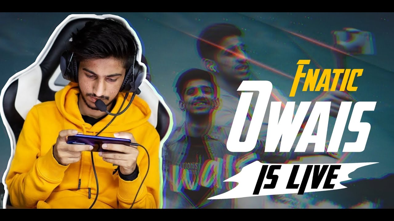PUBG MOBILE LIVE | SCRIMS WITH TEAM FNATIC | OWAIS BOLTE