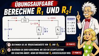 ⚡ Industriemeister NTG | Widerstände &amp; Gesamtleistung berechnen | Prüfungsaufgabe komplett erklärt