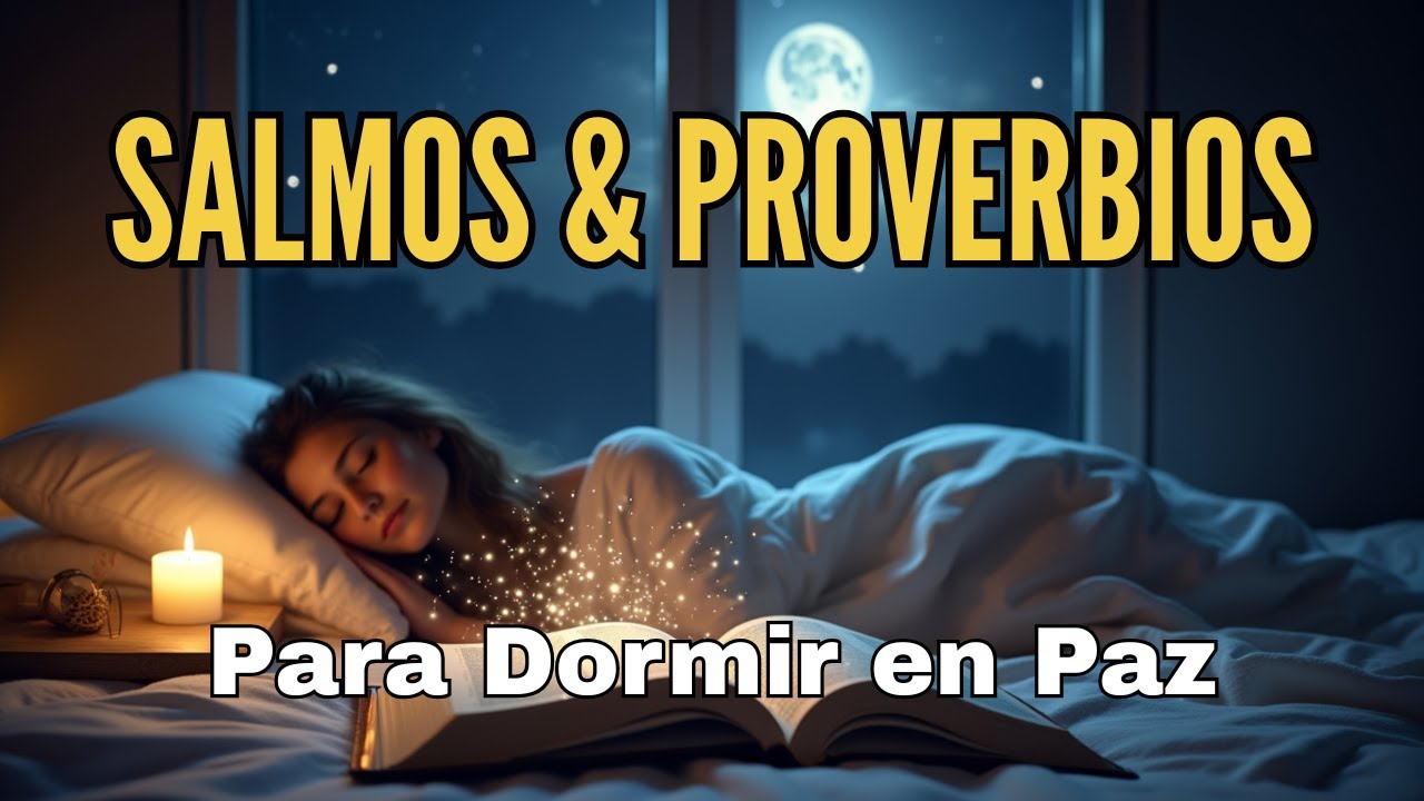 Salmos y Proverbios Para Dormir en Paz | Biblia Hablada con Reflexiones para Descansar
