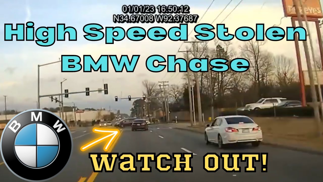 High Speed Chase of Stolen BMW - YouTube