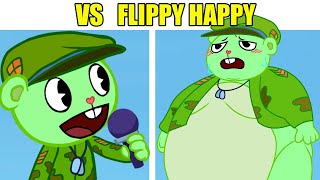 Friday Night Funkin' VS Flippy Happy Tree Funkers + Cutscenes FULL WEEK (FNF Mod)